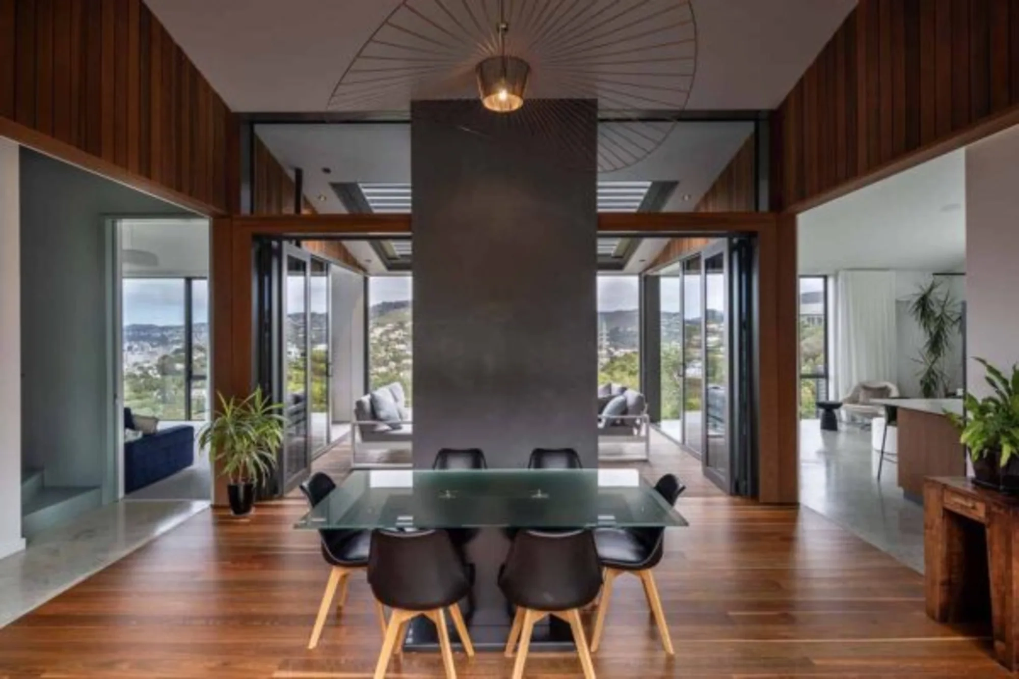 Modern house construction project